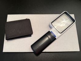 Eschenbach Mobilux Leuchtlupe LED mit Hülle