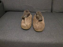 Damen-Schuhe braun-olive, Grösse 41 (1985-TJZ)