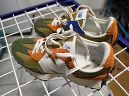 New Balance, grün-orange-weiss