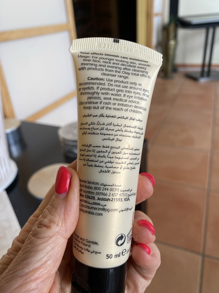 Gesichtspflege: Olay Total effects Blemish care moisturiser – Gebraucht aus Belmont-sur-Lausanne von chu_vxf5 1