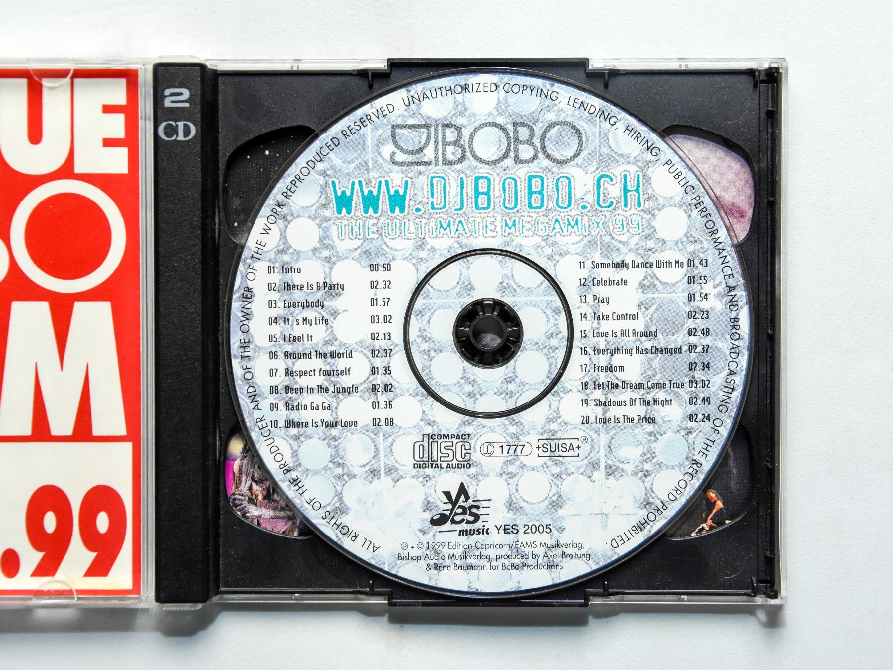 CDs: DJ BoBo ‎- The Ultimate Megamix 99 – Gebraucht aus Belmont-sur-Yverdon von ag97 1
