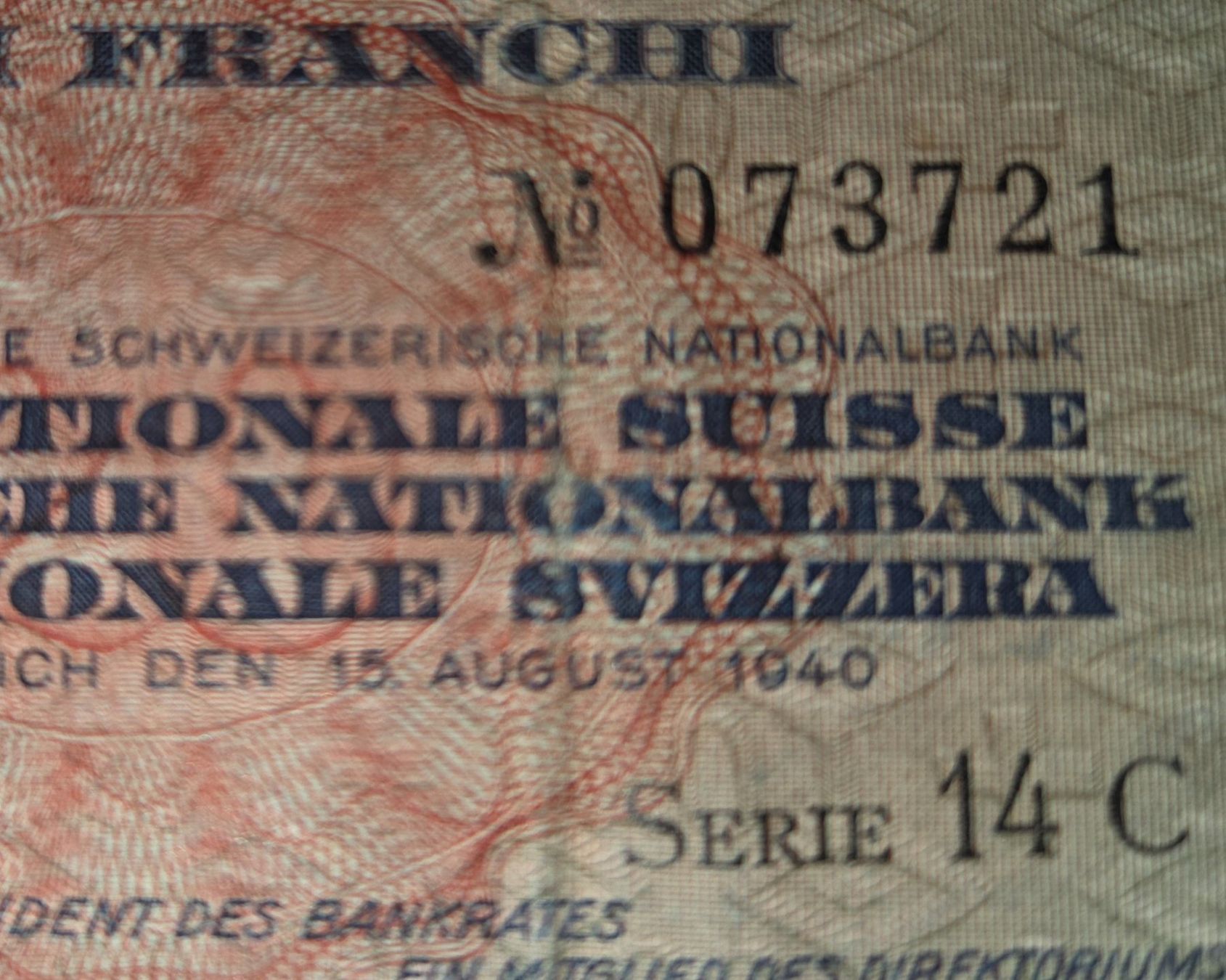 Banknoten: Alte Schweizer Banknoten – Neu (gemäss Beschreibung) aus Pratteln von rolf4133 7
