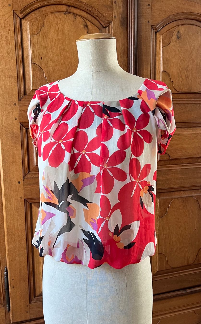 Blusen: Sommer- Bluse aus Viskose-Gemisch – Gebraucht aus Aesch BL von Sam-3 3