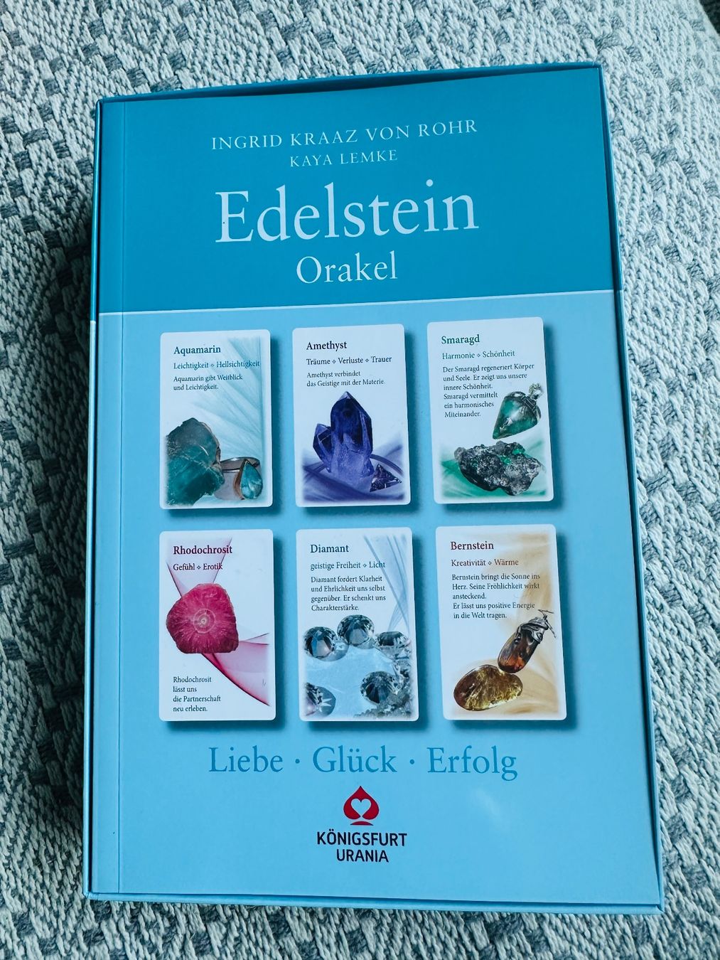Livres: Edelstein Orakel mit 36 Karten – D'occasion à Muri AG par Shoshana5