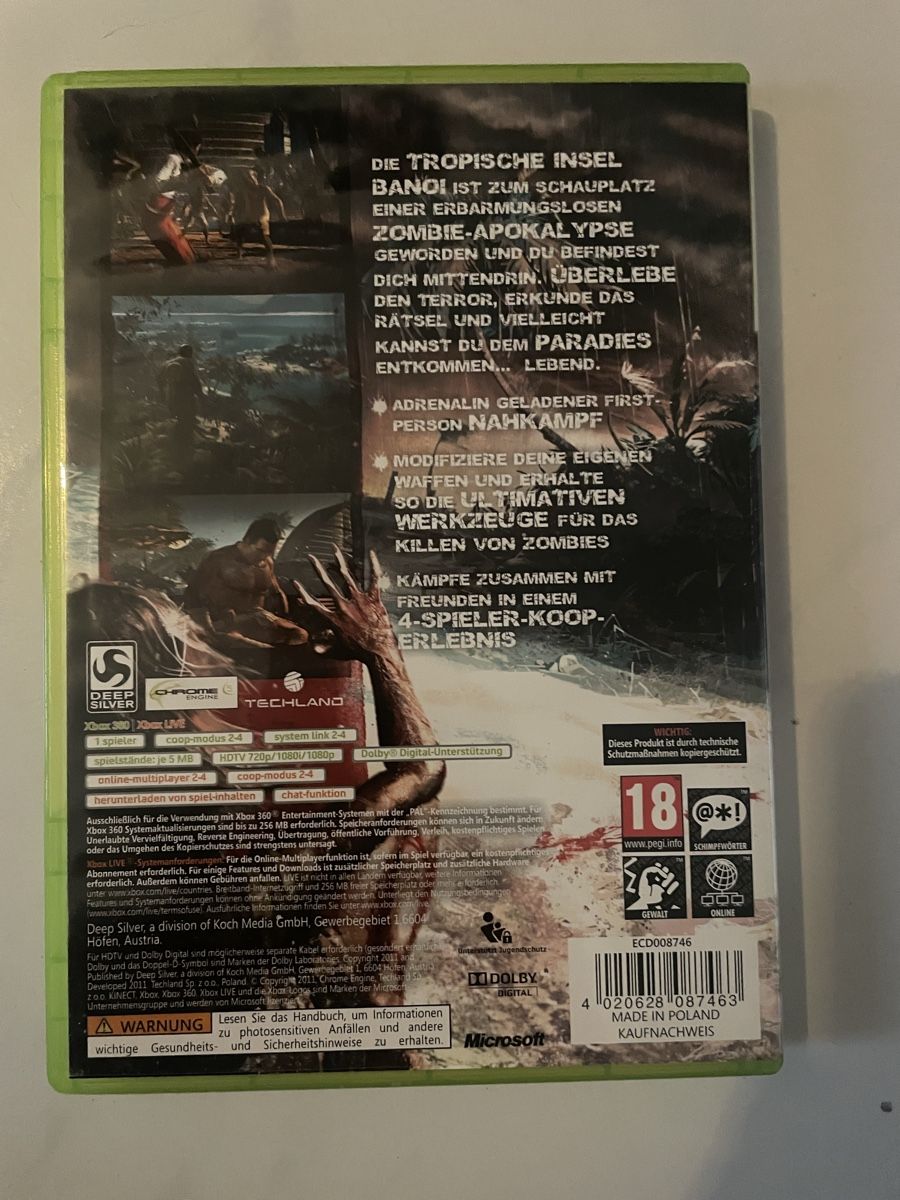 Giochi: XBOX 360 Dead Island Spiel  – Usato da Grenchen venduto da sabi.sk92 1