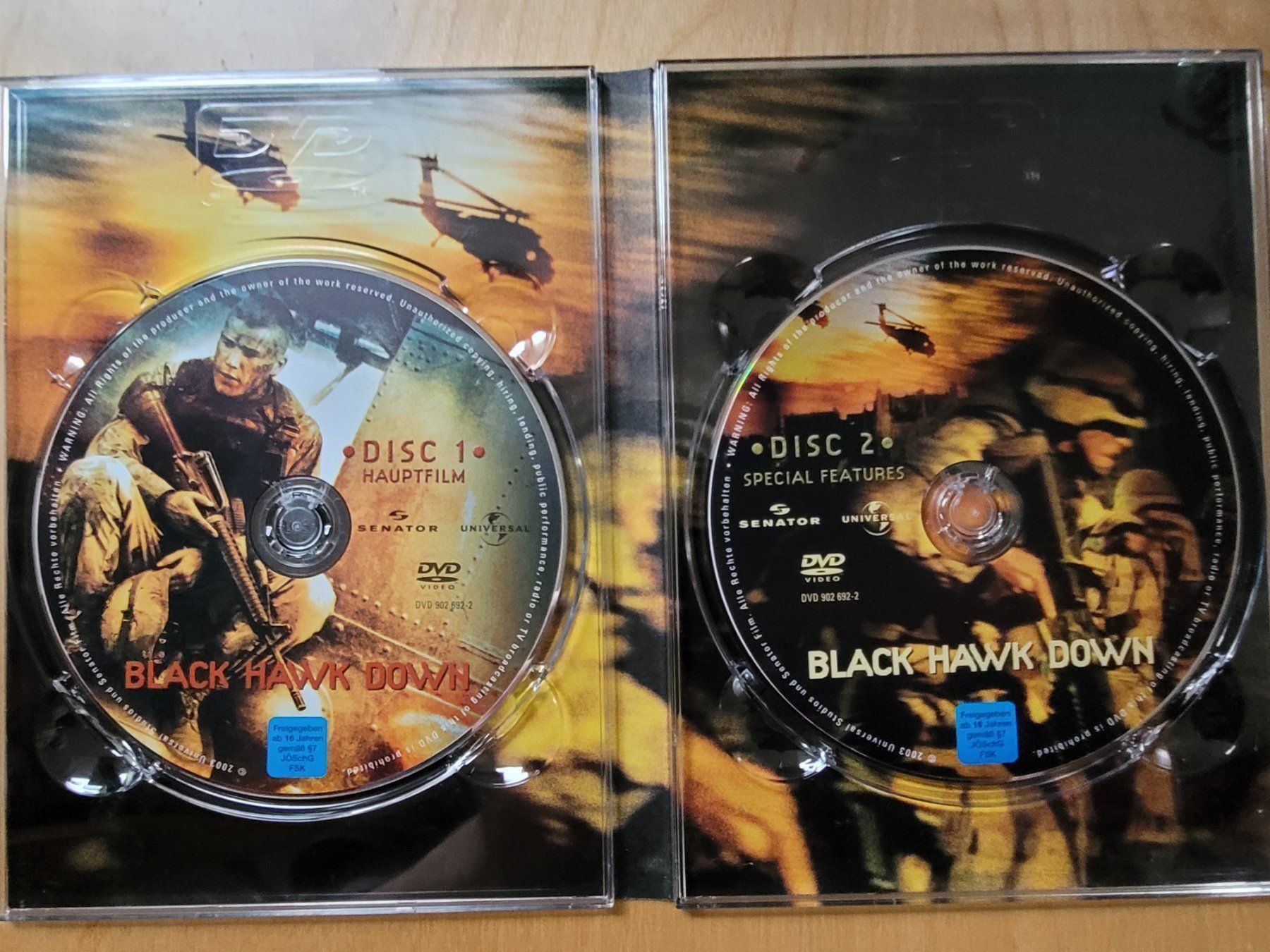 Tutti i DVDs: BLACK HAWK DOWN – SPECIAL EDITION – Usato da Neftenbach venduto da Mador6 2