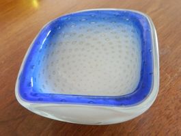 Vintage Murano Bullicone Schale...11x11x5 cm...ca.1960...