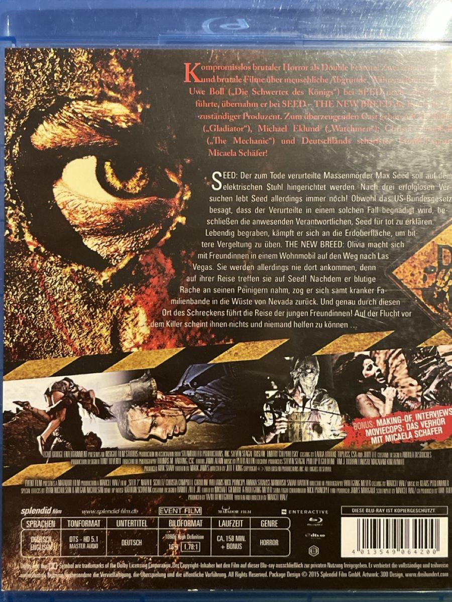 Tous les DVDs: SEED 1 + 2 – D'occasion à Waldenburg par Gonzo8 1