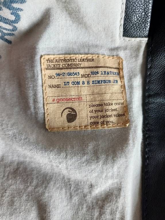 Giacche: Lederjacke Goosecraft Echtleder – Usato da Goldiwil (Thun) venduto da christophk07 3