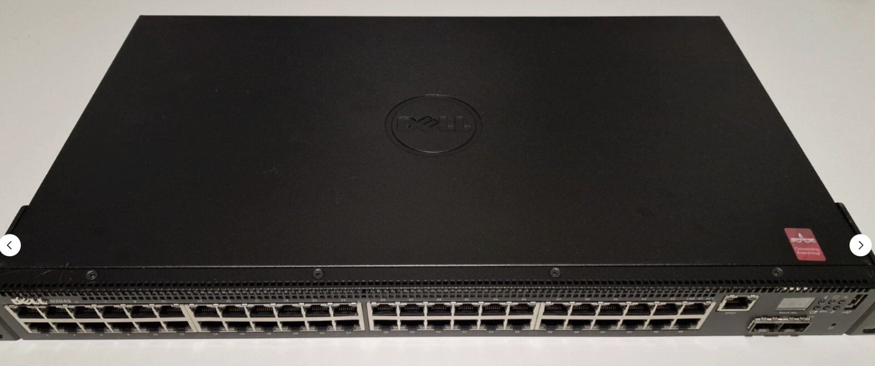 Dell Hub & Switch: Dell EMC PowerSwitch N2048 – Usato da Matran venduto da bcnet_ch