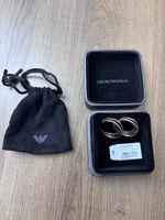 Original Emporio Armani Creolen rosé aus Edelstahl