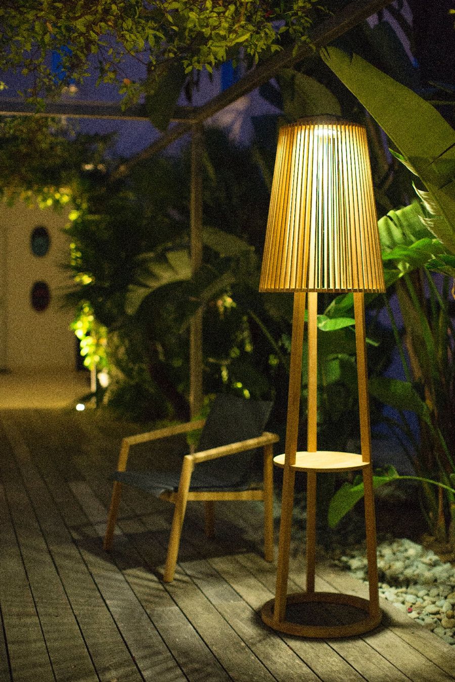 Lampen: Solarlampe Teak neu und orignalverpackt – Neu und originalverpackt aus Fehraltorf von gartenlounge_ch