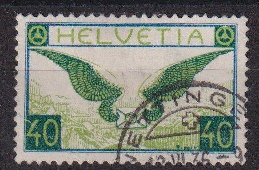 Tutti i francobolli: +++LUXUS Flugpost F15z, SBK 110.-+++ – Usato da Samnaun-Compatsch venduto da Marken-Murk