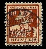 1916, J6 gestempelt ...ER-AROSA 1.XII.16, ET (14726)