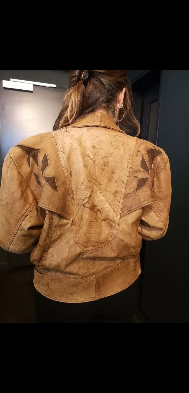 Vestes: Vintage Lederjacke – D'occasion à Zürich par mis_2kxn 2