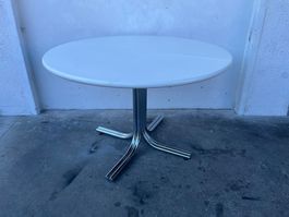 Mid Century Space Age 70er Tisch Chrom Stil Gastone Rinaldi
