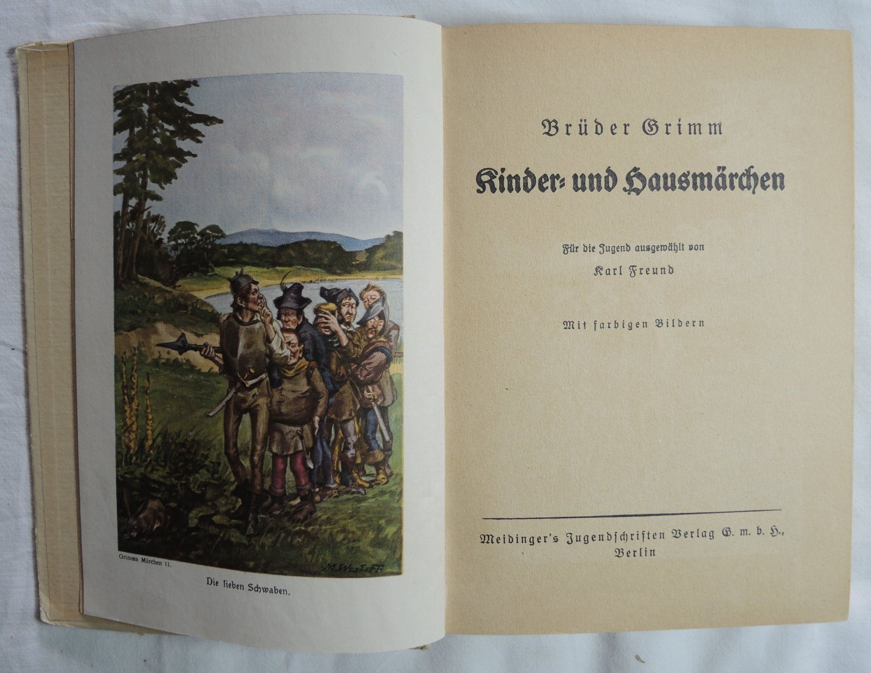 Libri: Brüder Grimm Kinder- und Hausmärchen – Usato da Niederried b. Kallnach venduto da hanatim 1