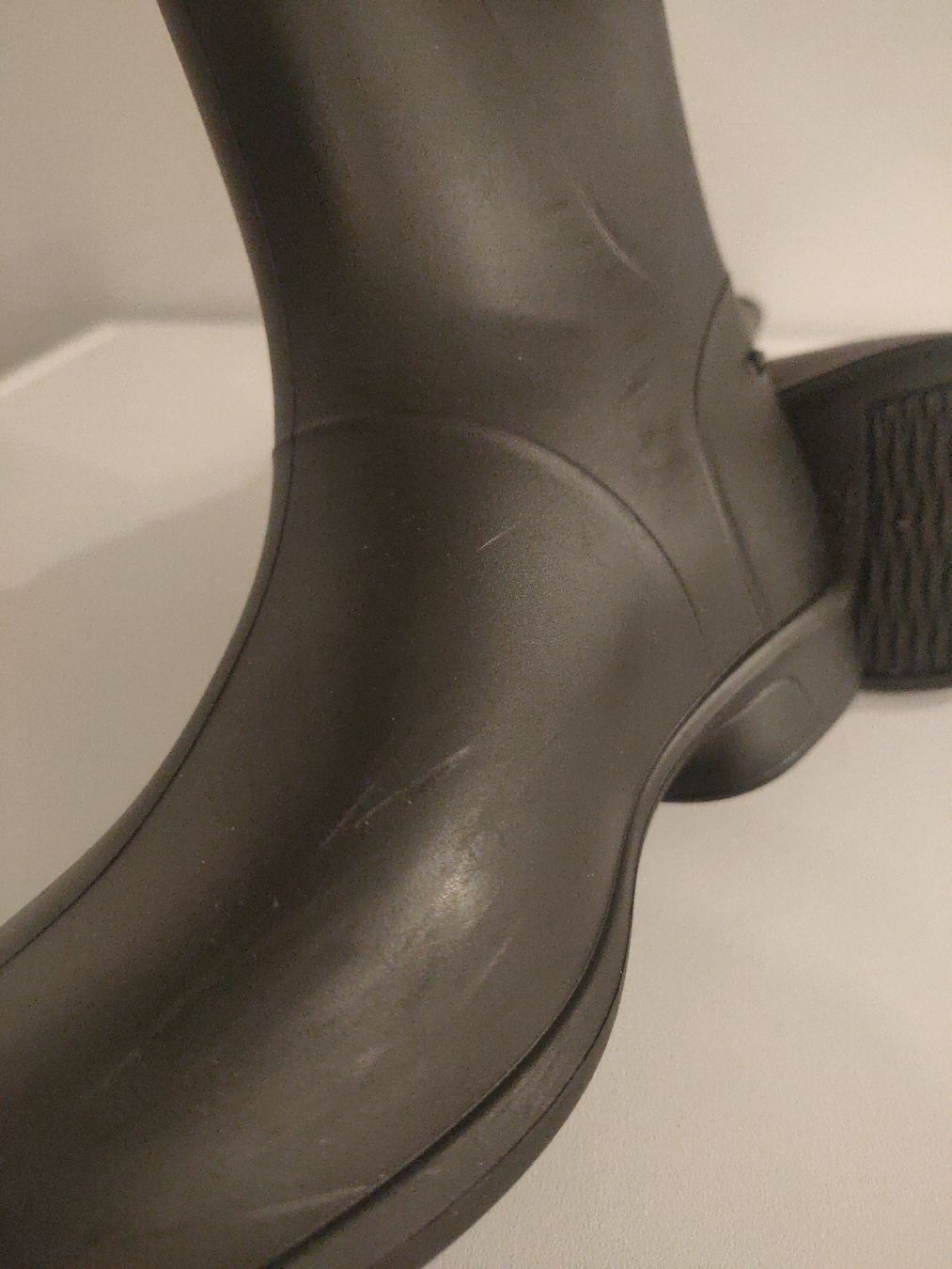 Schuhe für Jungen: Schwarze Gummistiefel Gr. 32 Reitstiefel – Gebraucht aus Oberwil b. Büren von 3298Oberwil 4