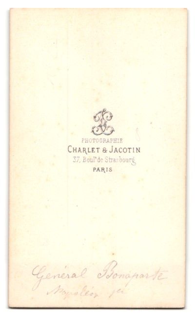 Fotografie & Manifesti: Fotografie Charlet, Jacotin, Paris, 37 B – Usato da Berlin venduto da bartko-reher 1