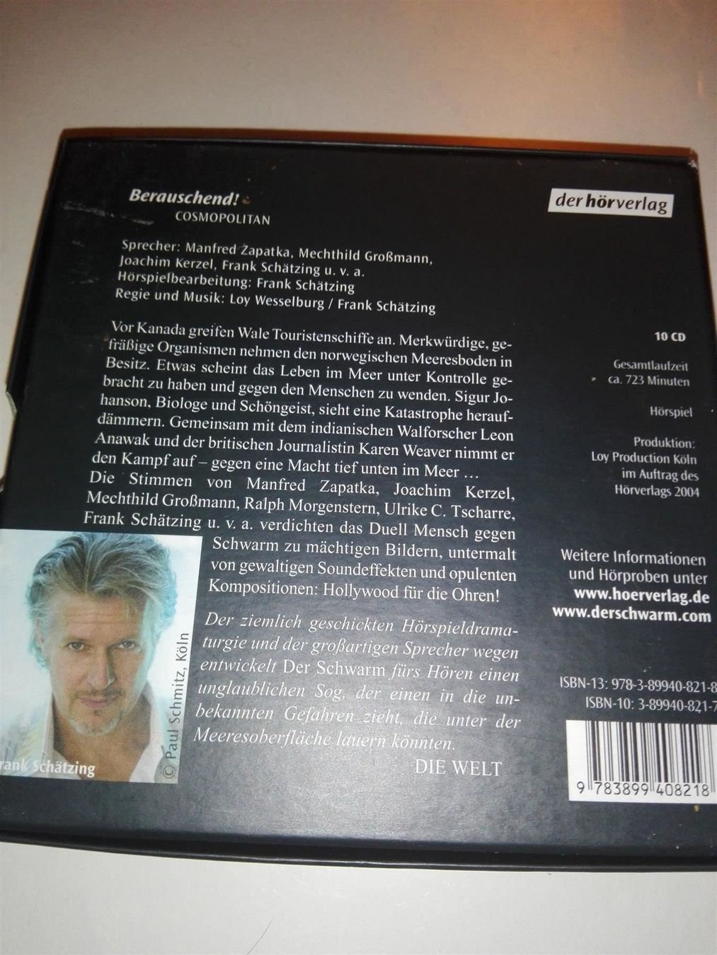 Audiolibri: Der Schwarm  (Frank Schätzling)   10-CDs – Usato da St. Gallen venduto da elk2020 7