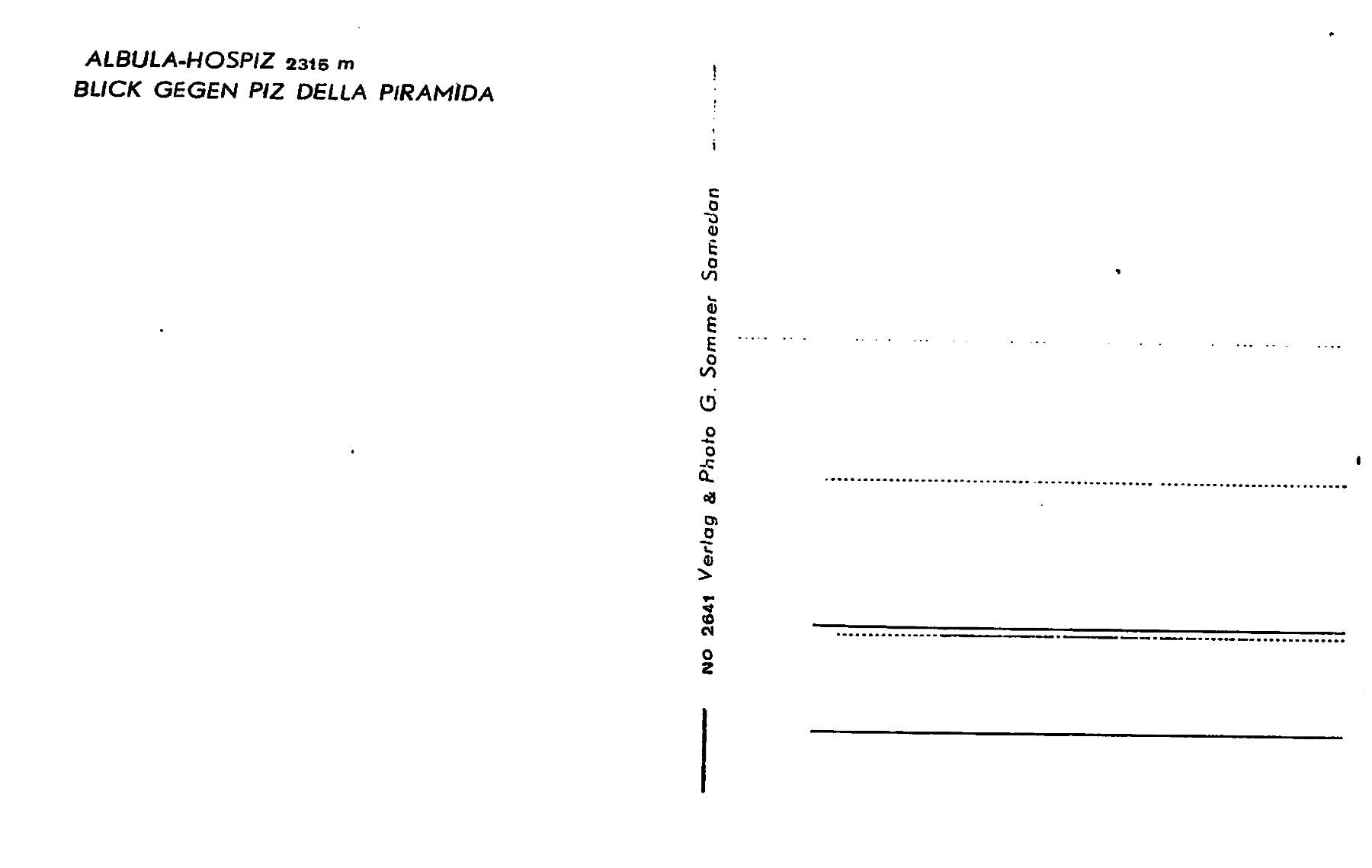 Ansichtskarten: 2x Albula Hospiz – Gebraucht aus Ottikon b.Kemptth. von Neptun1974 3