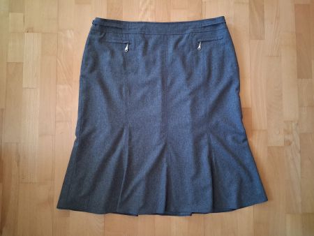 Rock grau Wolle, NEU, FRANK WALDER, Gr.48