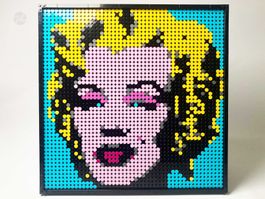 Lego Marilyn Monroe Portrait Andy Warhol 31197