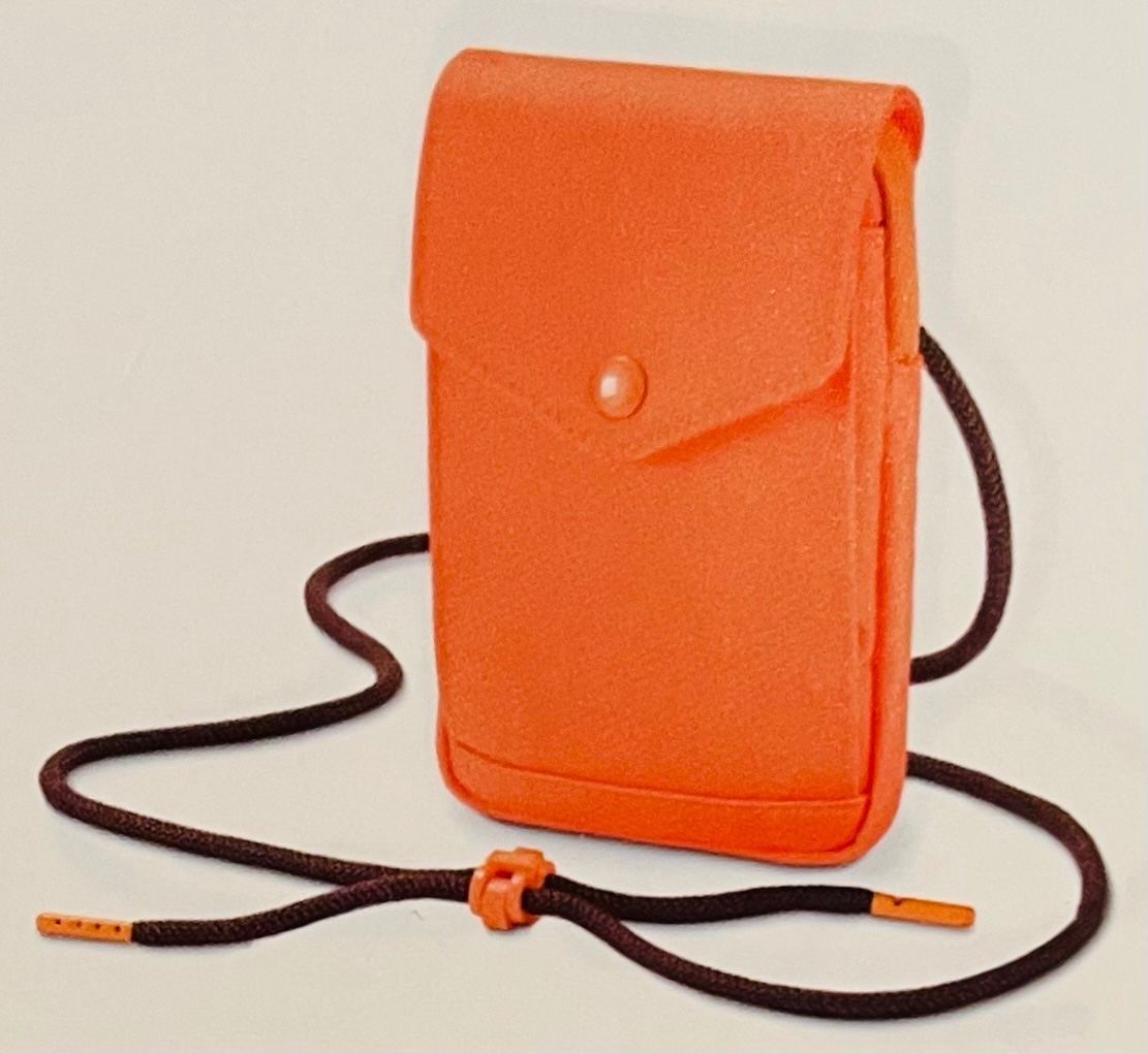 Borse da donna: Pochette sac multifonction Tchibo orange fluo – Nuovo e nell'imballaggio originale da Genève venduto da Murmurs