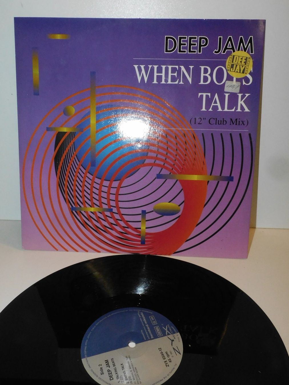 Schallplatten: LP Deep Jam - When Boys Talk -  Mix Mix House Trance Techno – Gebraucht aus Sursee von 76