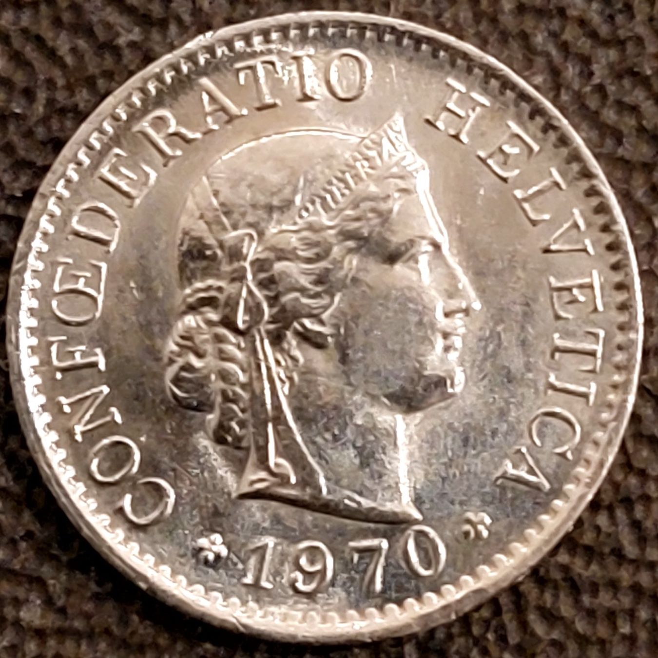 Tutti le monete: 5 Rappen 1970 – Usato da Arch venduto da coinsandmore