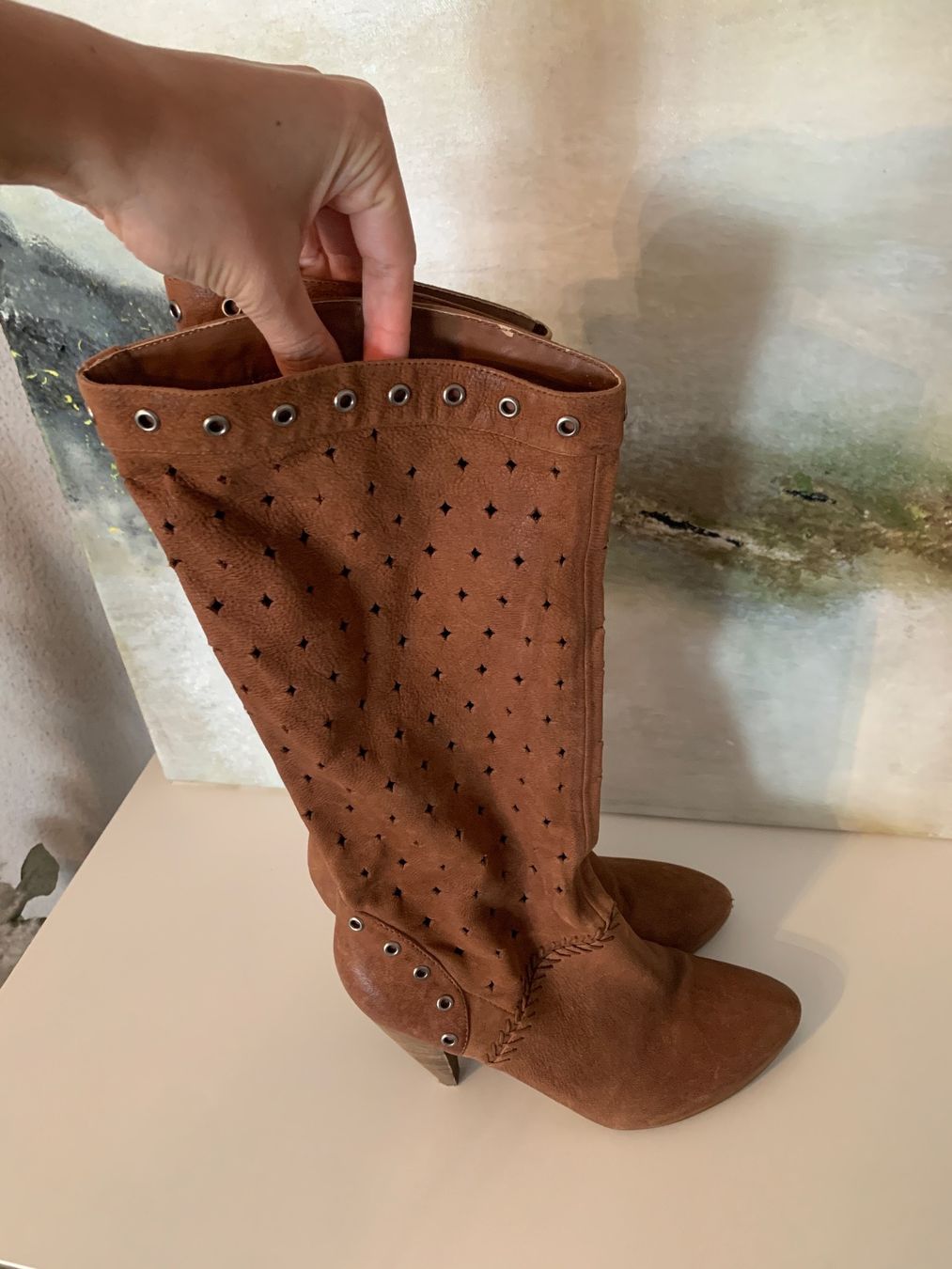Guess Scarpe da donna: Guess Cowboy Stiefel mit Cutouts, 38 – Usato da Wallisellen venduto da preloved.fastfashion