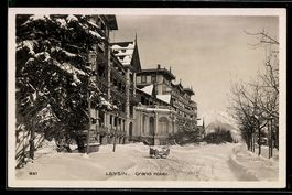 AK Leysin, Grand Hotel a l'hiver