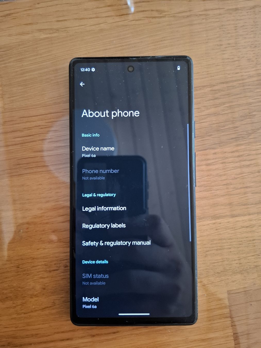Google Telefoni cellulari / Smartphones: Google Pixel 6a – Usato da Itingen venduto da amindalvand 3