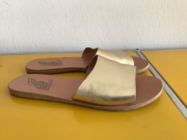 Ancient Greek Sandals Gold, passend für 39/40