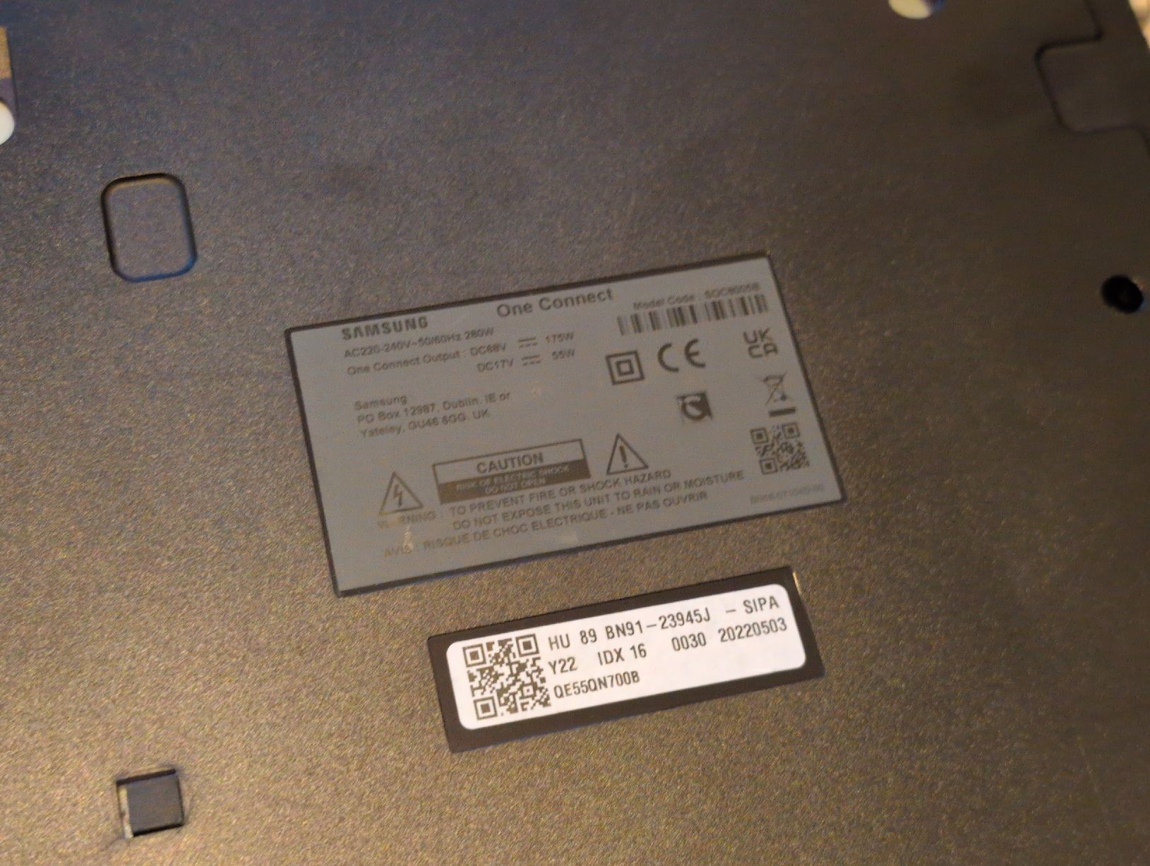 Samsung Televisori: Samsung One Connect Box 8K QE55QN700B – Usato da Winterthur venduto da christianmaeder 2