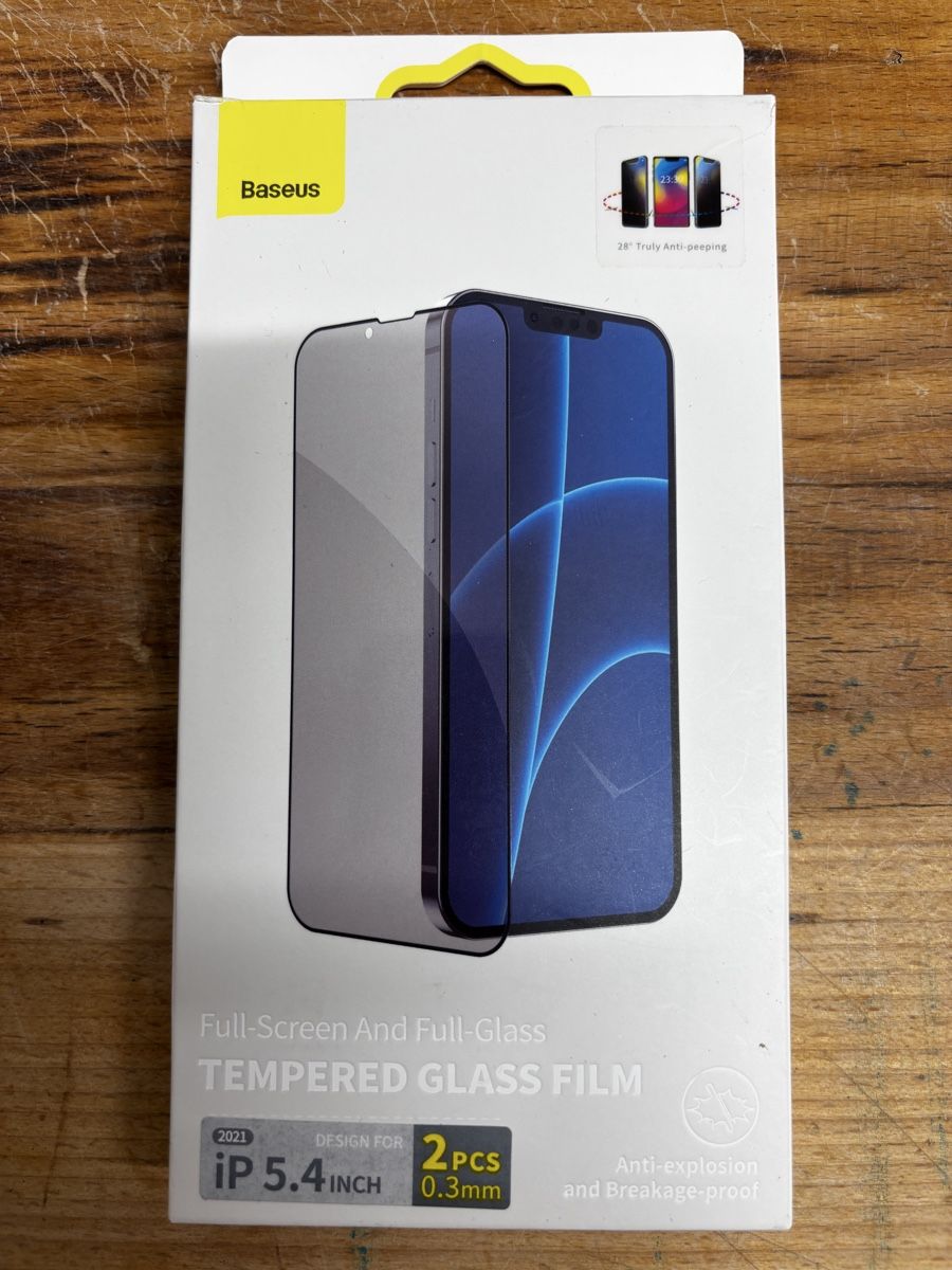 Ritocchi & pellicole di protezione: Panzerglas | Baseus | iPhone 13mini – Nuovo e nell'imballaggio originale da Buchs AG venduto da Kmartini