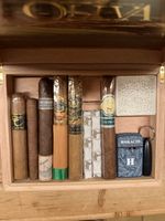 Zigarrenbox als praktisch humidor inkl Zübehor 