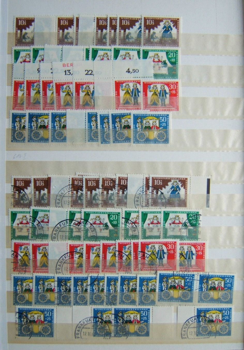 Tutti i francobolli: LOT BERLIN 1965 / 1966 – Nuovo (secondo la descrizione) da Brunnen venduto da Nonne04 1