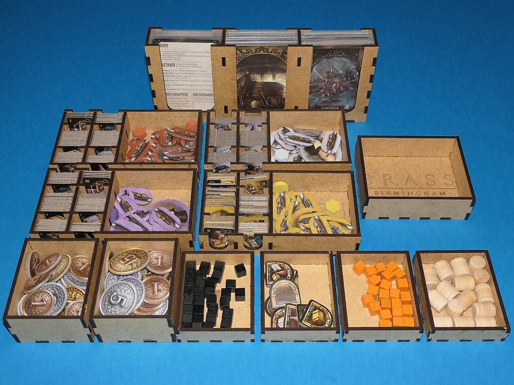 Giochi: Brettspiel Insert - Brass Birmingham – Nuovo e nell'imballaggio originale da Brunnen venduto da ronnyvorbrodt 1