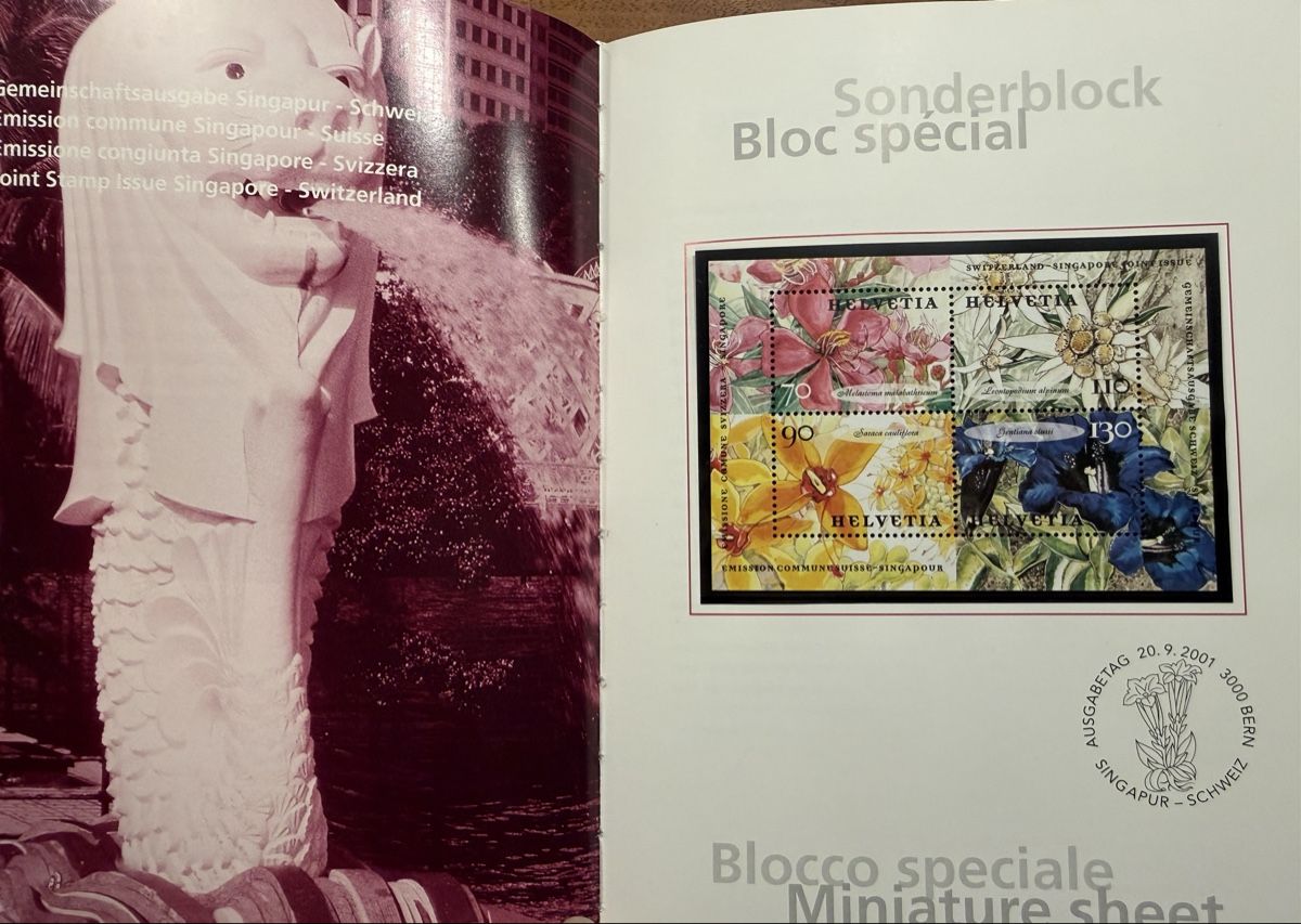 Tous les timbres: Jahrbuch 2001, komplett  – D'occasion à Altdorf UR par Sanna08 5