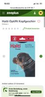 Halti Optifit Headcollar L Black new