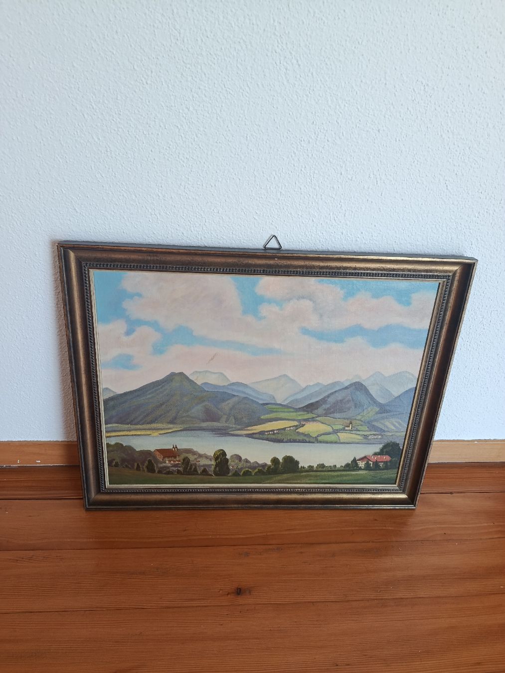 Gemälde: Öl Gemälde See Blick  – Gebraucht aus Staufen von leo_d5c7