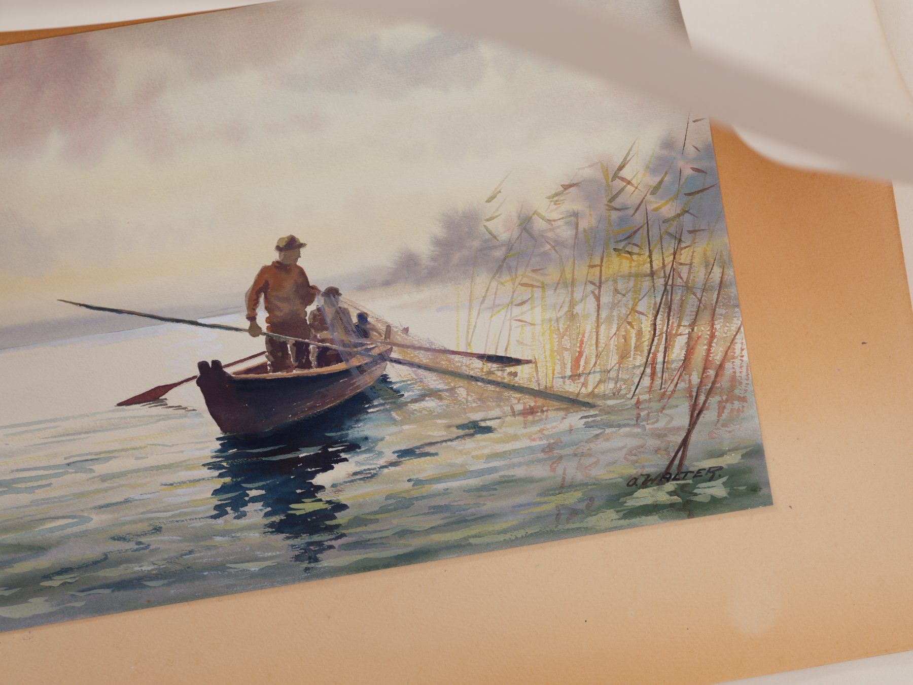 Gemälde: O. Walter - 4 Aquarelle (enbloc) – Gebraucht aus Zürich von 000rk 7