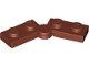 Lego Reddish Brown Hinge Plate 1 x 4 Swivel 30 Stück