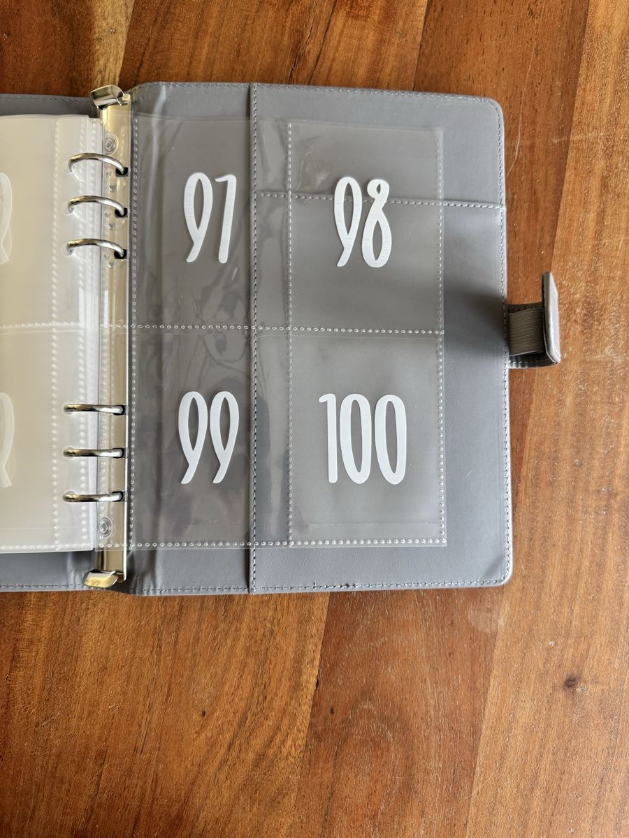 Bücher: 100 Envelope Challenge Sparordner A6 Budget Binder Grau – Neu (gemäss Beschreibung) aus St. Gallen von Popolone26 1