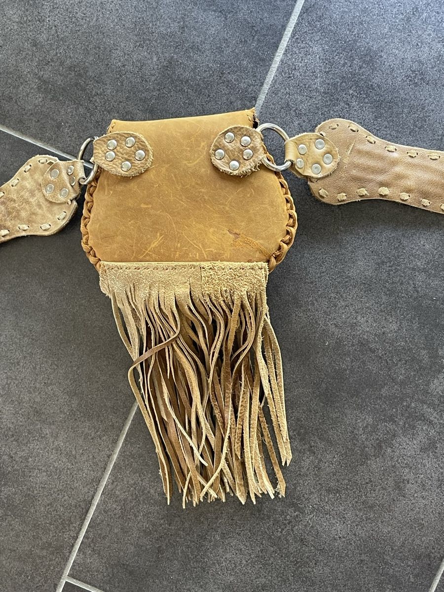 Borse da donna: Gürteltasche  Vintage mit Fransen – Nuovo (secondo la descrizione) da Goldswil venduto da _Dudy_ 3