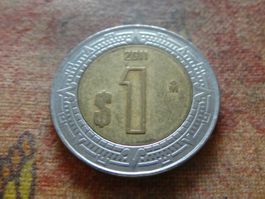 MEXIQUE   1  Peso  2011  Amérique-Sud