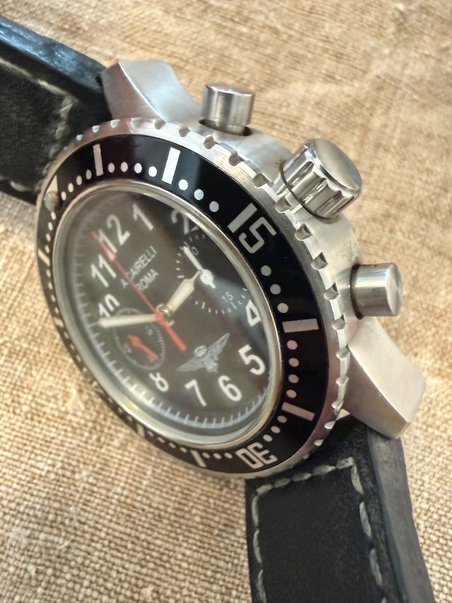 Orologi: 2013 Cairelli Chronograph vintage watch automatic – Usato da Morbio Inferiore venduto da Artdeco83 4