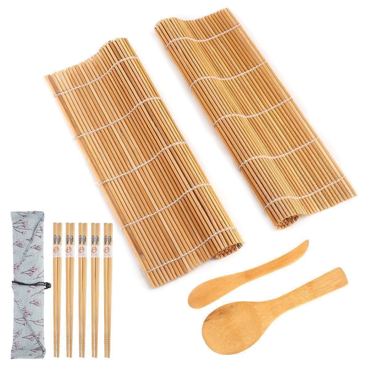 Elettrodomestici da cucina: 10 tlg-Sushi Maker Set Selbst Machen Set – Nuovo (secondo la descrizione) da Thun venduto da Newnewshop 5
