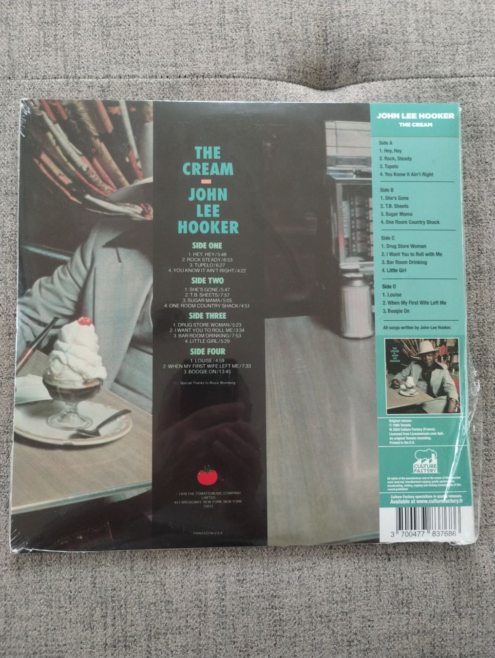 Dischi in vinile: John Lee Hooker " the scream" édition collector – Nuovo e nell'imballaggio originale da Lausanne venduto da Martinucci 2